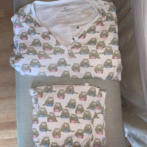 Limited edition women’s roller rabbit pajama set